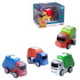Juinsa Camion travaux publics métal 10 cm - Modèles assortis, jouet pour enfant dès 18 mois