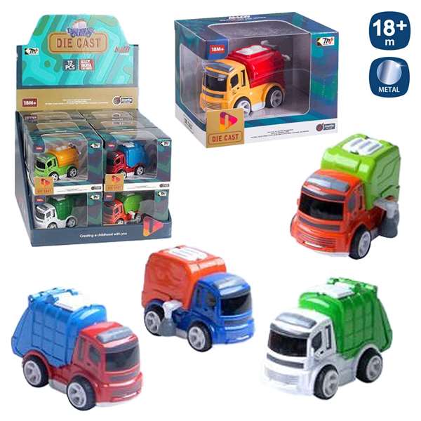 Juinsa Camion travaux publics métal 10 cm - Modèles assortis, jouet pour enfant dès 18 mois Juinsa Camion travaux publics métal 10 cm - Modèles assortis, jouet pour enfant dès 18 mois