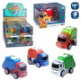 Juinsa Camion travaux publics métal 10 cm - Modèles assortis, jouet pour enfant dès 18 mois