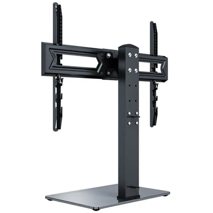 Stell - Support TV sur pied central SHO 4810 pour téléviseurs 37 a 70 pouces (Charge max: 40 kg) avec inclinaison et pivotement
