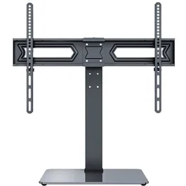 Stell - Support TV sur pied central SHO 4810 pour téléviseurs 37 a 70 pouces (Charge max: 40 kg) avec inclinaison et pivotement