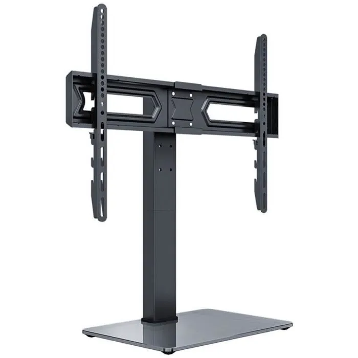 Stell - Support TV sur pied central SHO 4810 pour téléviseurs 37 a 70 pouces (Charge max: 40 kg) avec inclinaison et pivotement
