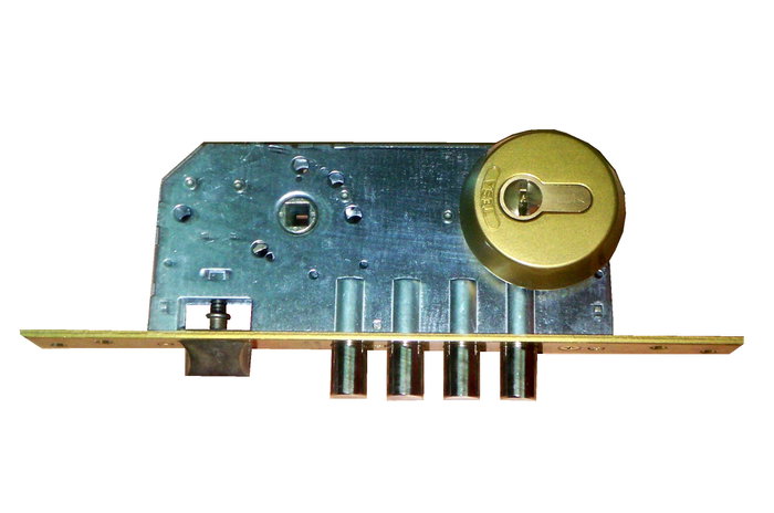TESA R100B566E Serrure de sécurité monopoint encastrée avec cylindre T60 TESA R100B566E Serrure de sécurité monopoint encastrée avec cylindre T60