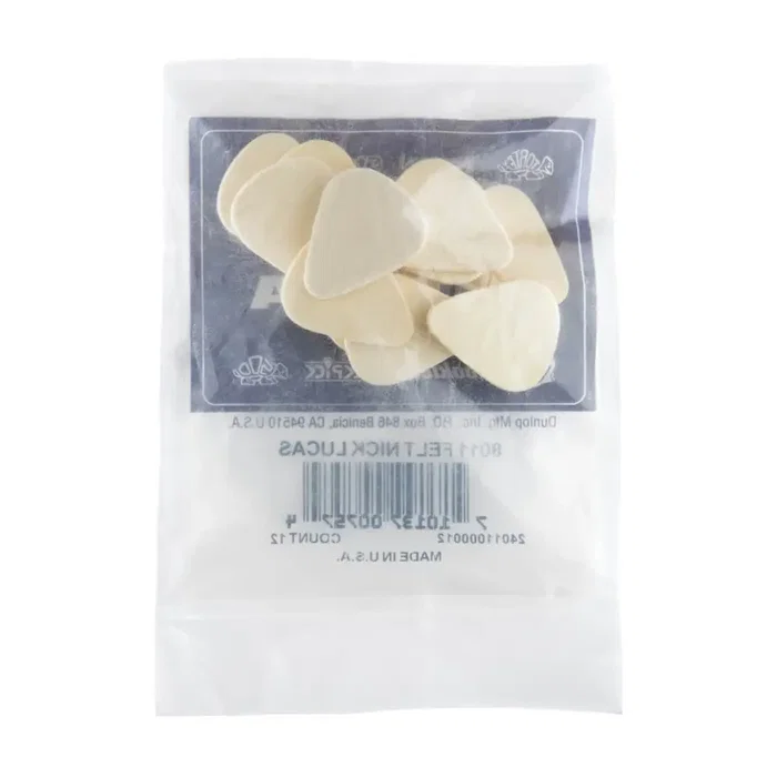 Dunlop Púas Felt Nick Lucas 3,2 mm (Pack de 12) Dunlop Púas Felt Nick Lucas 3,2 mm (Pack de 12)