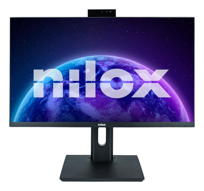 Nilox NXM24REGWEB01 Moniteur 23.8 pouces FHD IPS 75Hz avec Webcam Pop-up 3.0MP HDMI DisplayPort VGA Nilox NXM24REGWEB01 Moniteur 23.8 pouces FHD IPS 75Hz avec Webcam Pop-up 3.0MP HDMI DisplayPort VGA