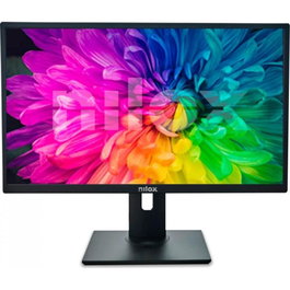 Nilox NXM24REGWEB01 Moniteur 23.8 pouces FHD IPS 75Hz avec Webcam Pop-up 3.0MP HDMI DisplayPort VGA