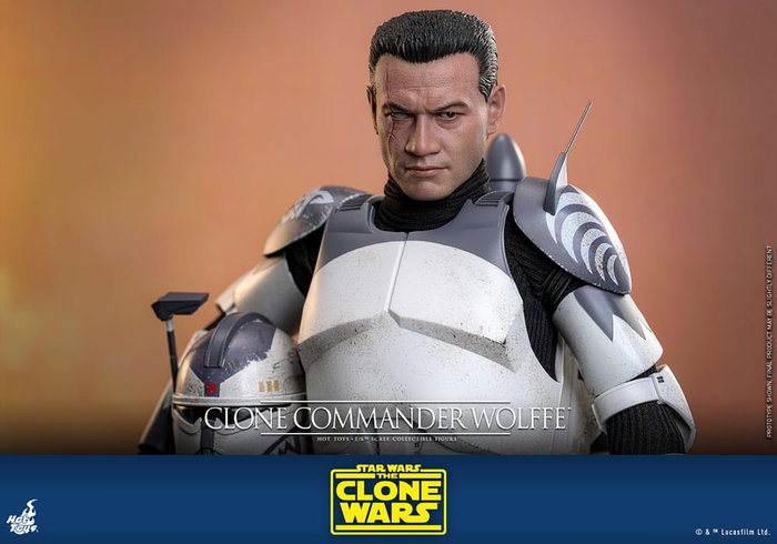 Star Wars: The Clone Wars figurine 1/6 Clone Commander Wolffe 30 cm Star Wars: The Clone Wars figurine 1/6 Clone Commander Wolffe 30 cm