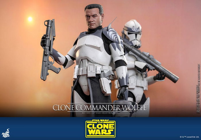 Star Wars: The Clone Wars figurine 1/6 Clone Commander Wolffe 30 cm Star Wars: The Clone Wars figurine 1/6 Clone Commander Wolffe 30 cm