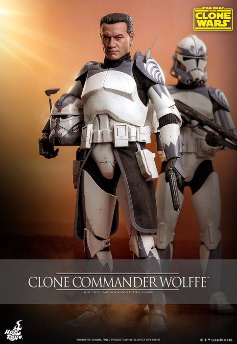 Star Wars: The Clone Wars figurine 1/6 Clone Commander Wolffe 30 cm Star Wars: The Clone Wars figurine 1/6 Clone Commander Wolffe 30 cm
