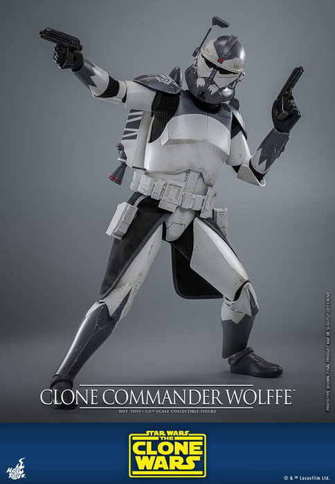 Star Wars: The Clone Wars figurine 1/6 Clone Commander Wolffe 30 cm Star Wars: The Clone Wars figurine 1/6 Clone Commander Wolffe 30 cm
