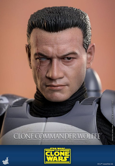 Star Wars: The Clone Wars figurine 1/6 Clone Commander Wolffe 30 cm Star Wars: The Clone Wars figurine 1/6 Clone Commander Wolffe 30 cm