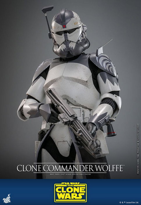Star Wars: The Clone Wars figurine 1/6 Clone Commander Wolffe 30 cm Star Wars: The Clone Wars figurine 1/6 Clone Commander Wolffe 30 cm