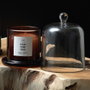 Home Deco Factory Bougie Parfumée avec Cloche en Verre H.11