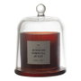 Home Deco Factory Bougie Parfumée avec Cloche en Verre H.11