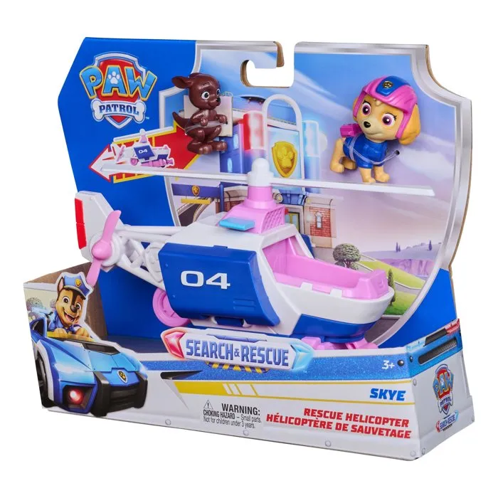 Spin Master Pat' Patrouille - Coffret Mission Détective avec Véhicule Rétrofriction et Figurine Stella - Jeu pour Enfants à Partir de 3 Ans
