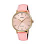 Montre Femme Casio MINIMAL GOLD, LEATHER - PINK (Ø 34 mm)