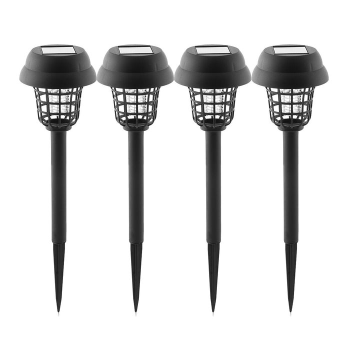 Lampe de Jardin Solaire Anti-moustiques InnovaGoods 4 Unités