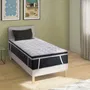 Deko Dream Surmatelas DEKO DREAM Micro - 90x190 cm - 7 cm d'épaisseur - Mousse profilée 7 zones en polyuréthane - Microfibres
