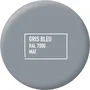 Ripolin Peinture Multisupports Bois, Fer, Métal, Béton RAL 7000 Gris Bleu Mat - 2 Litres - Résiste aux UV et Intempéries