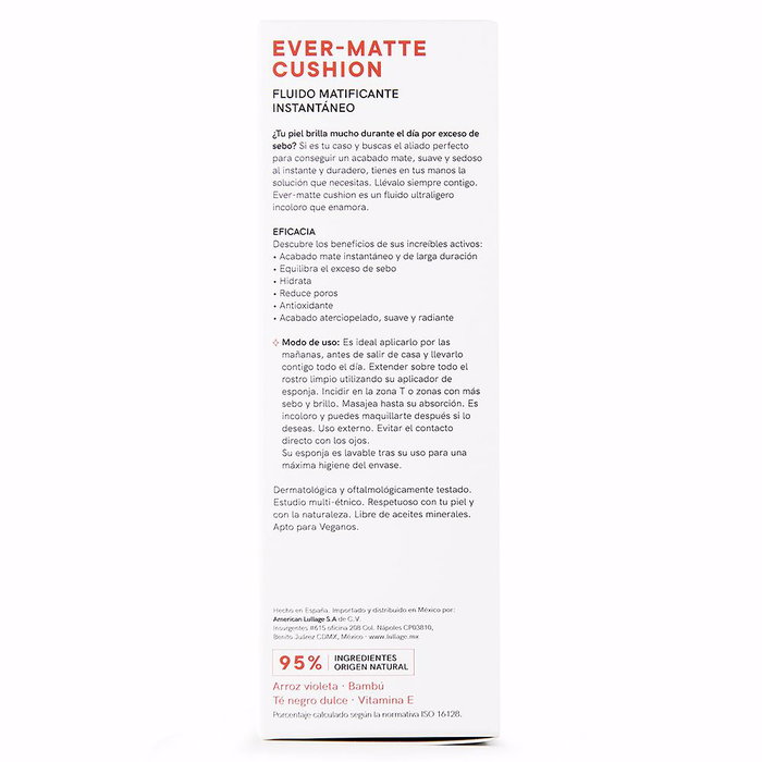 Lullage Fluide Matifiant EVER-MATTE CUSHION 30 ml