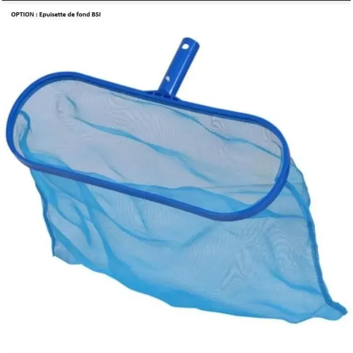 BSi - Manche télescopique en aluminium extensible de 1 à 3 mètres, couleur bleue, unisexe - Idéal pour épuisette