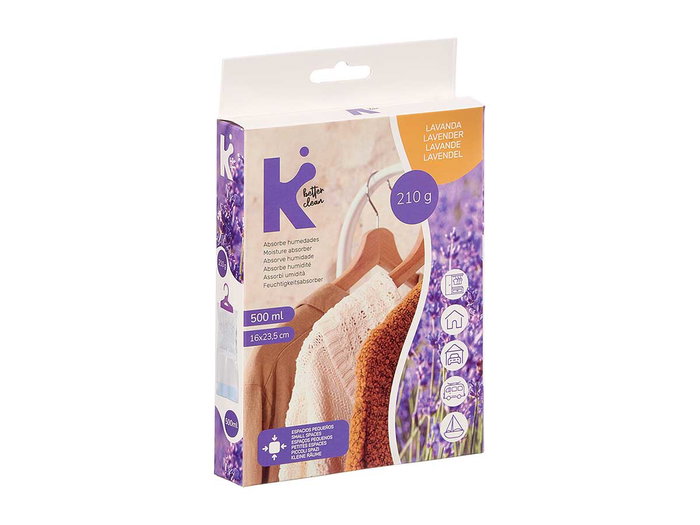 ARTE REGAL Sac absorbeur d'humidité Lavande 210g