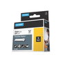 Dymo 18489 - Ruban d'étiquetage pour étiqueteuse Dymo, noir sur fond blanc, 12 mm x 8 m