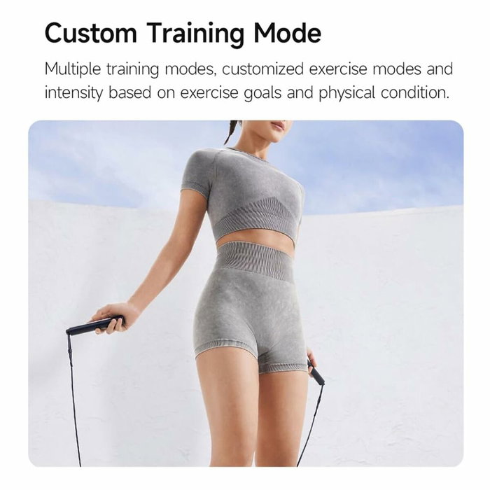 Corde à sauter intelligente Xiaomi BHR6944GL Noir 300 cm Corde à sauter intelligente Xiaomi BHR6944GL Noir 300 cm