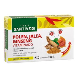 SANTIVERI Polen+Jalea+Ginseng 30 comp.