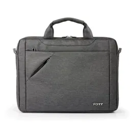 Port Designs ECO SYDNEY - Sacoche pour ordinateur portable 13/14 pouces - Toploading, design élégant - Gris