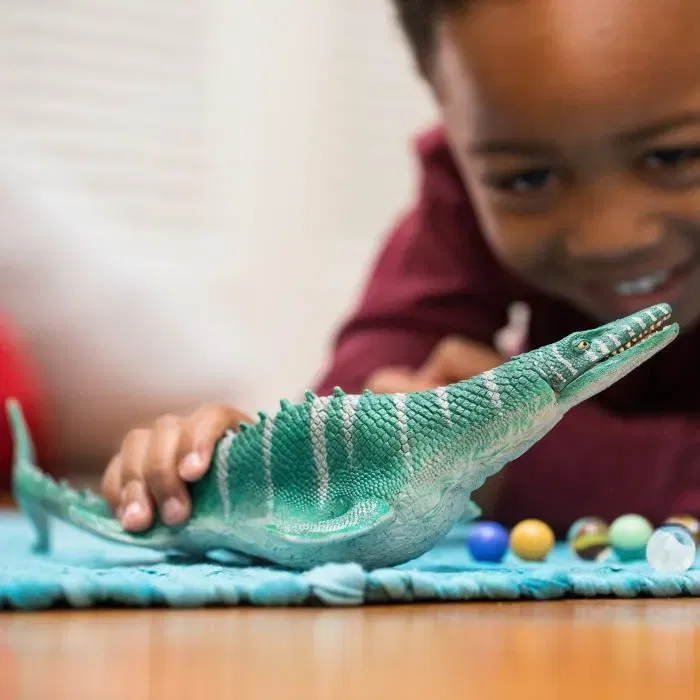 Schleich 15026 Dinosaurs Figurine Mosasaurus, Détails Réalistes et Mâchoire Mobile, Jouet pour Enfants Dès 4 Ans Schleich 15026 Dinosaurs Figurine Mosasaurus, Détails Réalistes et Mâchoire Mobile, Jouet pour Enfants Dès 4 Ans