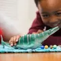 Schleich 15026 Dinosaurs Figurine Mosasaurus, Détails Réalistes et Mâchoire Mobile, Jouet pour Enfants Dès 4 Ans