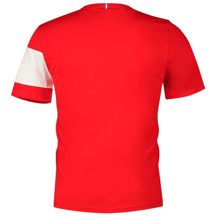 T-shirt à manches courtes homme Le coq sportif N°2 Rouge Rouge
