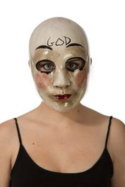 My Other Me Masque Rigide 1/2 The Purge Taille Unique - Masque de Protection en PVC - Instructions en Français, Espagnol, Anglais, Italien, Portugais, Allemand
