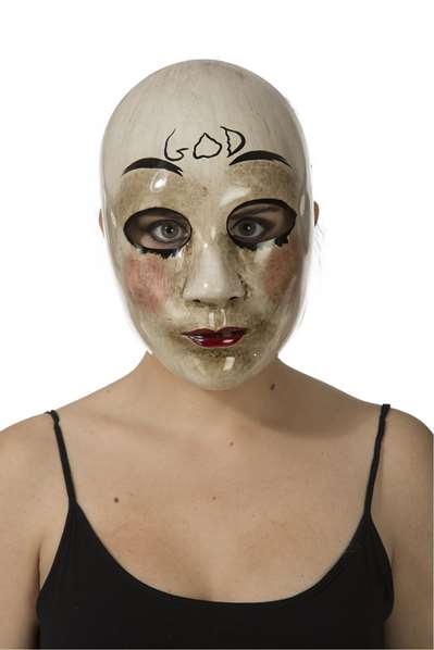 My Other Me Masque Rigide 1/2 The Purge Taille Unique - Masque de Protection en PVC - Instructions en Français, Espagnol, Anglais, Italien, Portugais, Allemand