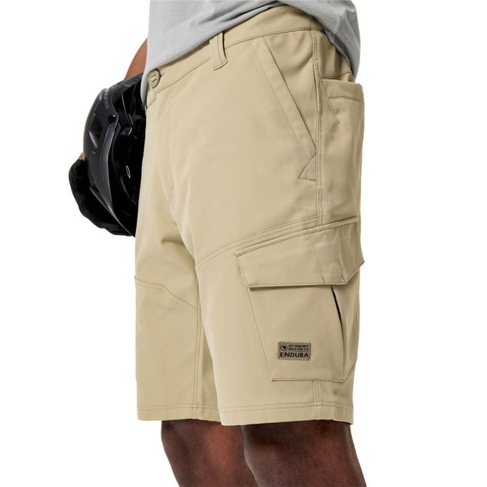 Short de Sport pour Homme Endura Loop Cargo Mu Blanc Naturel Cyclisme 5-6 Ans