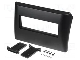 ACV Cadre de radio 1 DIN noir pour Fiat Stilo 2001->