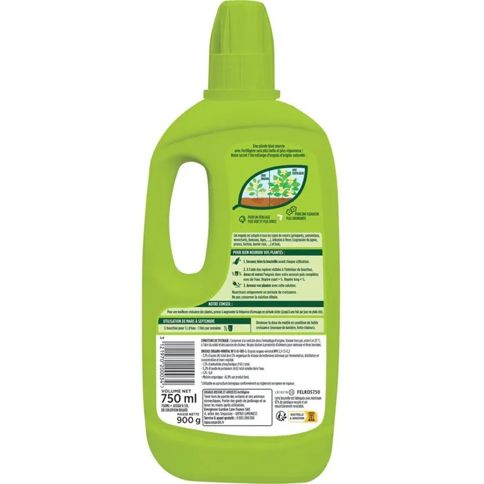 Fertiligene Engrais rosiers arbustes 750 ml