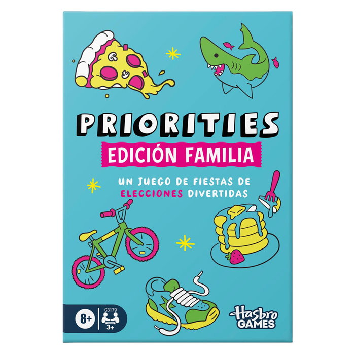 Hasbro Games Priorities Family Edition G3179