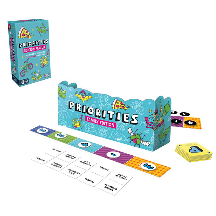 Hasbro Games Priorities Family Edition G3179
