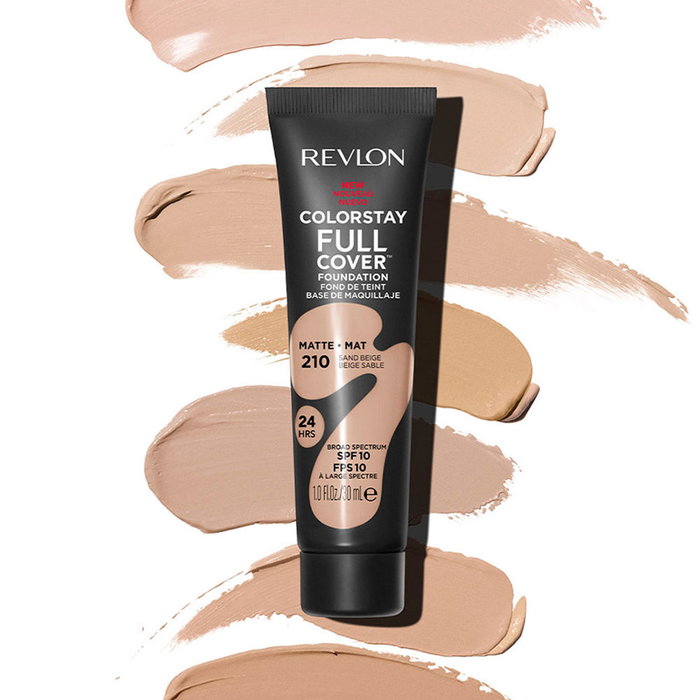 Revlon Mass Market COLORSTAY FULL COVER Fond de teint #210-Beige Sable 30 ml Couvrance Complète Mate