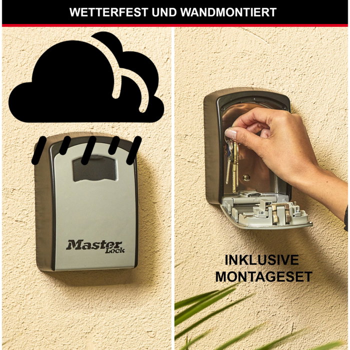 Master Lock Boîte à clés Select Access 5403EURD Format XL Master Lock Boîte à clés Select Access 5403EURD Format XL