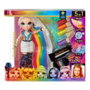 Rainbow High Hair Studio - Poupée Amaya Raine et Kit de Coiffure 5 en 1