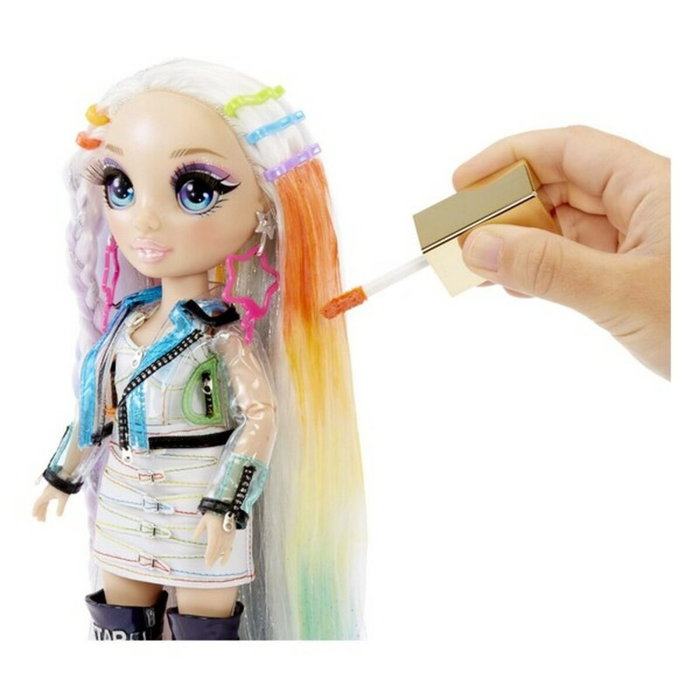Rainbow High Hair Studio - Poupée Amaya Raine et Kit de Coiffure 5 en 1 Rainbow High Hair Studio - Poupée Amaya Raine et Kit de Coiffure 5 en 1
