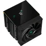 Deepcool AK620 Digital Noir Ventirad CPU avec écran numérique, 2 ventilateurs 120mm, 2 bandes LED A-RGB, Compatible Intel LGA1851/1700/1200/1151/1150/1155 et AMD AM5/AM4
