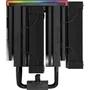 Deepcool AK620 Digital Noir Ventirad CPU avec écran numérique, 2 ventilateurs 120mm, 2 bandes LED A-RGB, Compatible Intel LGA1851/1700/1200/1151/1150/1155 et AMD AM5/AM4