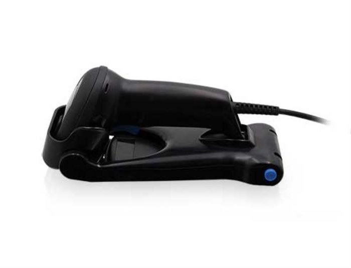 Datalogic QW2500 Kit avec Scanner 2D QuickScan, Cable USB 90A052258 et Support STD-QW25-BK pour lecture optimisée de codes-barres