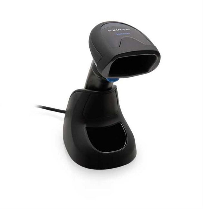 Datalogic QW2500 Kit avec Scanner 2D QuickScan, Cable USB 90A052258 et Support STD-QW25-BK pour lecture optimisée de codes-barres