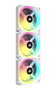 Corsair Fan iCUE LINK QX120 RGB Blanc