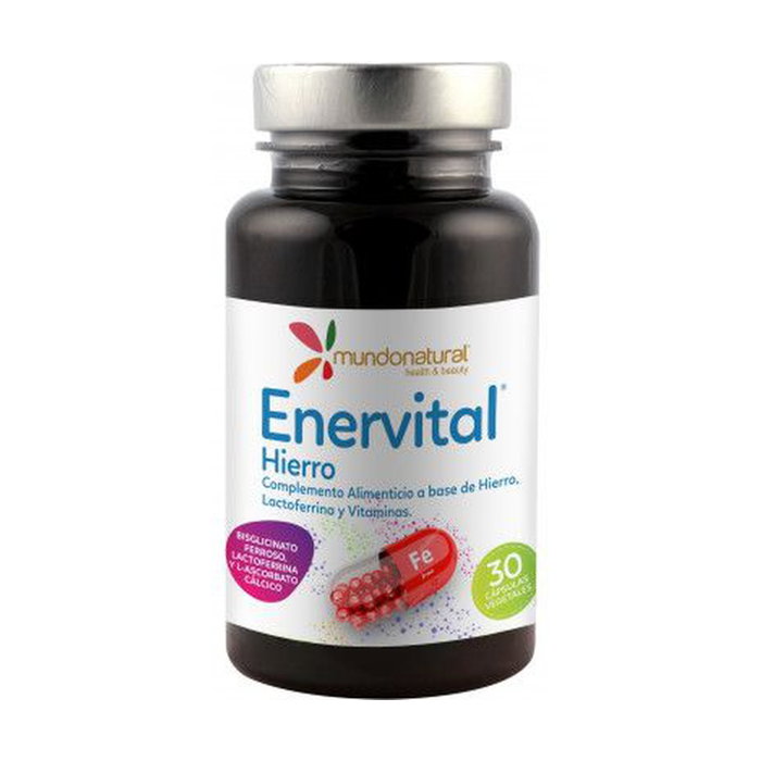 MUNDONATURAL Enervital Hierro 30 capsules MUNDONATURAL Enervital Hierro 30 capsules
